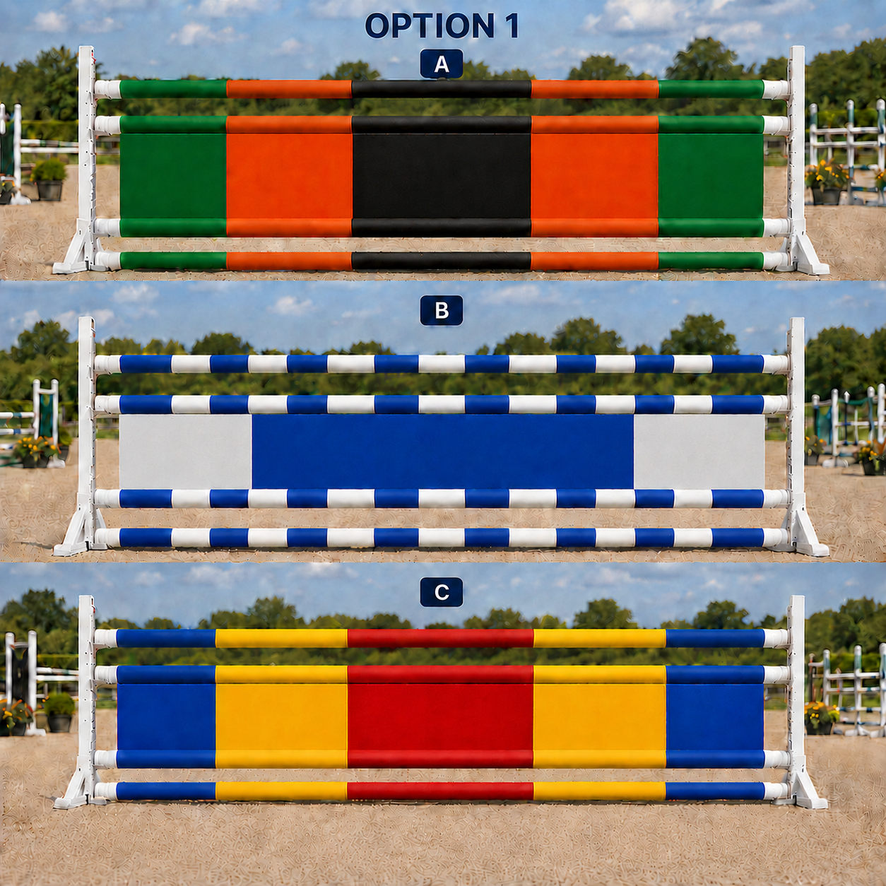 Pole Fillers (Set of 4)