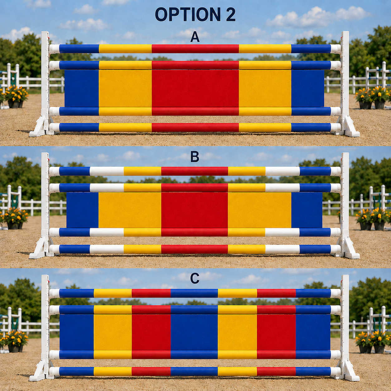 Pole Fillers (Set of 4)